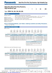 ERA8ARB5492V datasheet pdf Panasonic