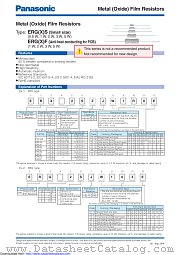 ERG2FGS822E datasheet pdf Panasonic