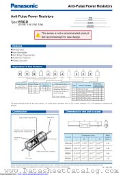 ERG2DG514H datasheet pdf Panasonic