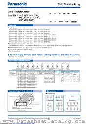 EXB18V114JX datasheet pdf Panasonic