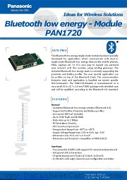 ENW89835AZ2F datasheet pdf Panasonic