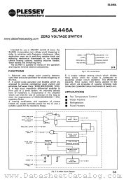 SL446A datasheet pdf PLESSEY Semiconductors