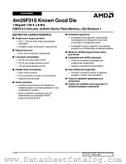 AM29F010B-90DTI1 datasheet pdf Advanced Micro Devices