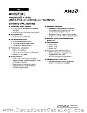 AM29F010B-70FCB datasheet pdf Advanced Micro Devices