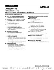 AM29F016B-90E4CB datasheet pdf Advanced Micro Devices