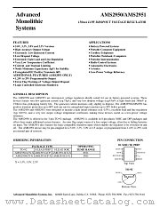 AMS2950ACN-3.3 datasheet pdf Advanced Monolithic Systems