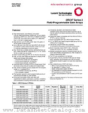 OR2T10A-4PS208 datasheet pdf Agere Systems
