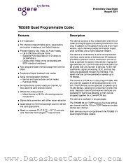 T8538B-TL-DB datasheet pdf Agere Systems