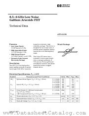 ATF-21170-STR datasheet pdf Agilent (Hewlett-Packard)