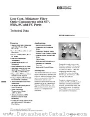 HFBR-2406T datasheet pdf Agilent (Hewlett-Packard)