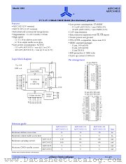 AS7C31025-20JC datasheet pdf Alliance Semiconductor