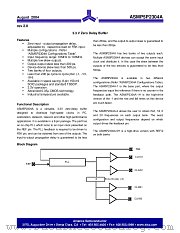 ASM5I2304A-1-08-SR datasheet pdf Alliance Semiconductor