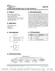 AH174-PLA-A datasheet pdf Anachip