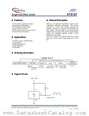 ATS137WLA datasheet pdf Anachip