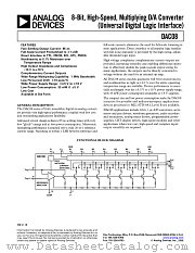 DAC08Q_883C datasheet pdf Analog Devices