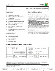 APL158118F5C-TU datasheet pdf ANPEC Electronics Corporation
