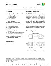 APL5525-AKC-TR datasheet pdf ANPEC Electronics Corporation