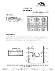 AZ100EL01D datasheet pdf Arizona Microtek