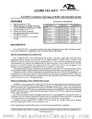 AZ100LVEL16VTLR2 datasheet pdf Arizona Microtek