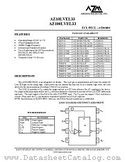 AZ100LVEL33LR1 datasheet pdf Arizona Microtek