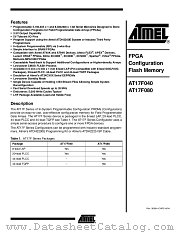 AT17F080-30TQI datasheet pdf Atmel