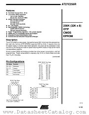 AT27C256R-15PC datasheet pdf Atmel