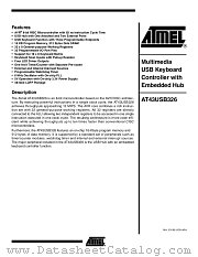 AT43USB326-AC datasheet pdf Atmel