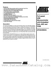 AT43USB355E-AC datasheet pdf Atmel