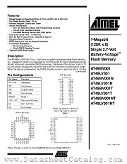 AT49BV001-12JI datasheet pdf Atmel