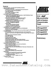 ATMEGA3250V-8AI datasheet pdf Atmel
