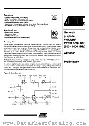 ATR0906-TSPH datasheet pdf Atmel