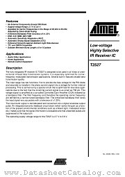 T2527N233-6AQ datasheet pdf Atmel