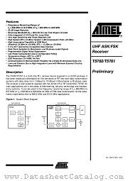 T5761-TGS datasheet pdf Atmel