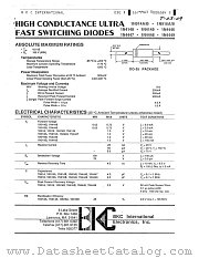 1N4447 datasheet pdf BKC International Electronics