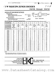 1N4743 datasheet pdf BKC International Electronics