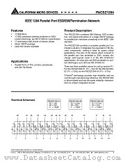 PACSZ128403QR datasheet pdf California Micro Devices Corp