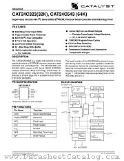 CAT24C323JI-42TE13 datasheet pdf Catalyst Semiconductor
