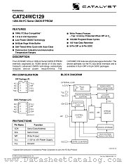 CAT24WC129J-1.8TE13 datasheet pdf Catalyst Semiconductor