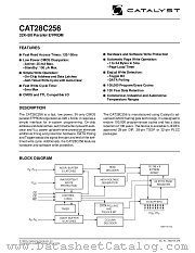 CAT28C256T13-12T datasheet pdf Catalyst Semiconductor