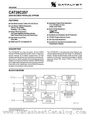 CAT28C257T13-90T datasheet pdf Catalyst Semiconductor