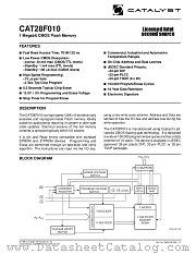 CAT28F010NA-70T datasheet pdf Catalyst Semiconductor