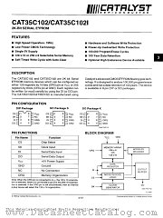 CAT35C102IP datasheet pdf Catalyst Semiconductor