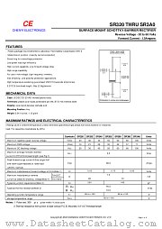 SR330 datasheet pdf Chenyi Electronics