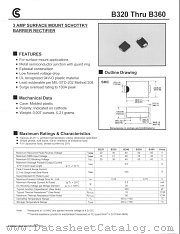 B350 datasheet pdf COLLMER SEMICONDUCTOR INC