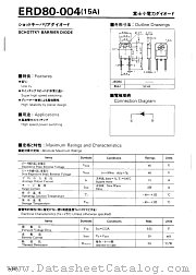 ERD80-004 datasheet pdf COLLMER SEMICONDUCTOR INC