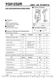 YG912S2R datasheet pdf COLLMER SEMICONDUCTOR INC