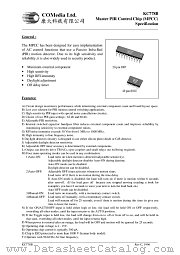 KC778B datasheet pdf COMedia Ltd