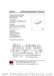 AN5151 datasheet pdf Contek Microelectronics