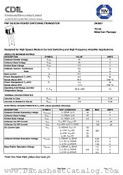 2N23867 datasheet pdf Continental Device India Limited