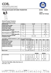 2N2904 datasheet pdf Continental Device India Limited